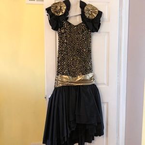 Old fashioned party dress